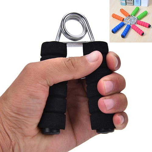 Esponja para ejercitar la fuerza de los dedos, accesorio para el antebrazo, culturismo, Color aleatorio, 1 unidad