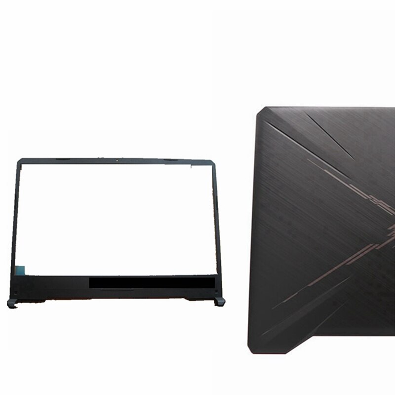 pour ASUS TUF Gaming FX505 FX86 LCD couverture arrière boîtier supérieur/LCD avant lunette couverture 13NR00S2AP0121 13N1-5JA0241 13N1-5JA0F11: A