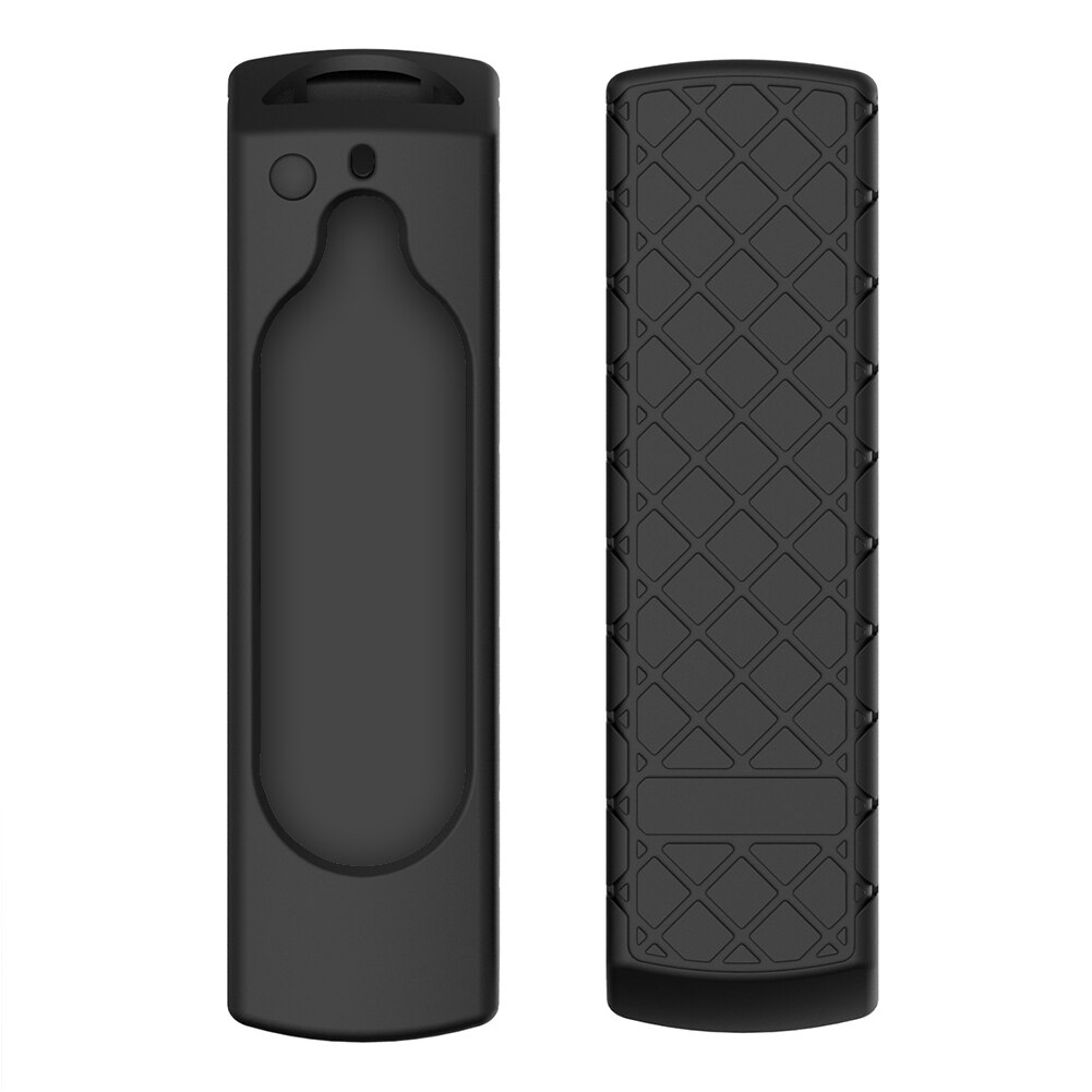 Rhomboids Patroon Herbruikbare Anti Slip Siliconen Cover Remote Case Zachte Accessoires Slagvast Beschermen Voor Fire Tv Stick 4K