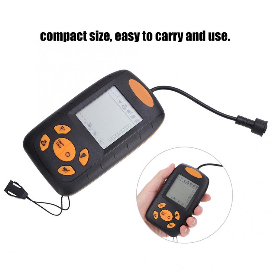 Oltrasonic Fishfinder Sonar Sensor echo sounder for fishing Portable Fish School Oltrasonic Fishfinder Fishing with LCD Display