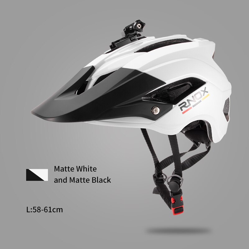 Casque de vélo ultraléger pour hommes et femmes, casquette de sécurité pour le cyclisme en montagne: 02 / M 54-57cm
