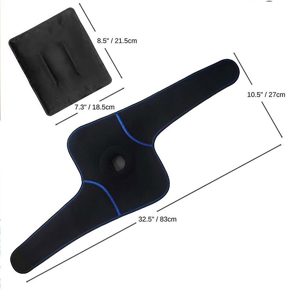 Knee Brace Cold Therapy Wrap Adjustable Dual Stabilizers Non Slip Comfort Neoprene For Joint Pain Bursitis Arthritis