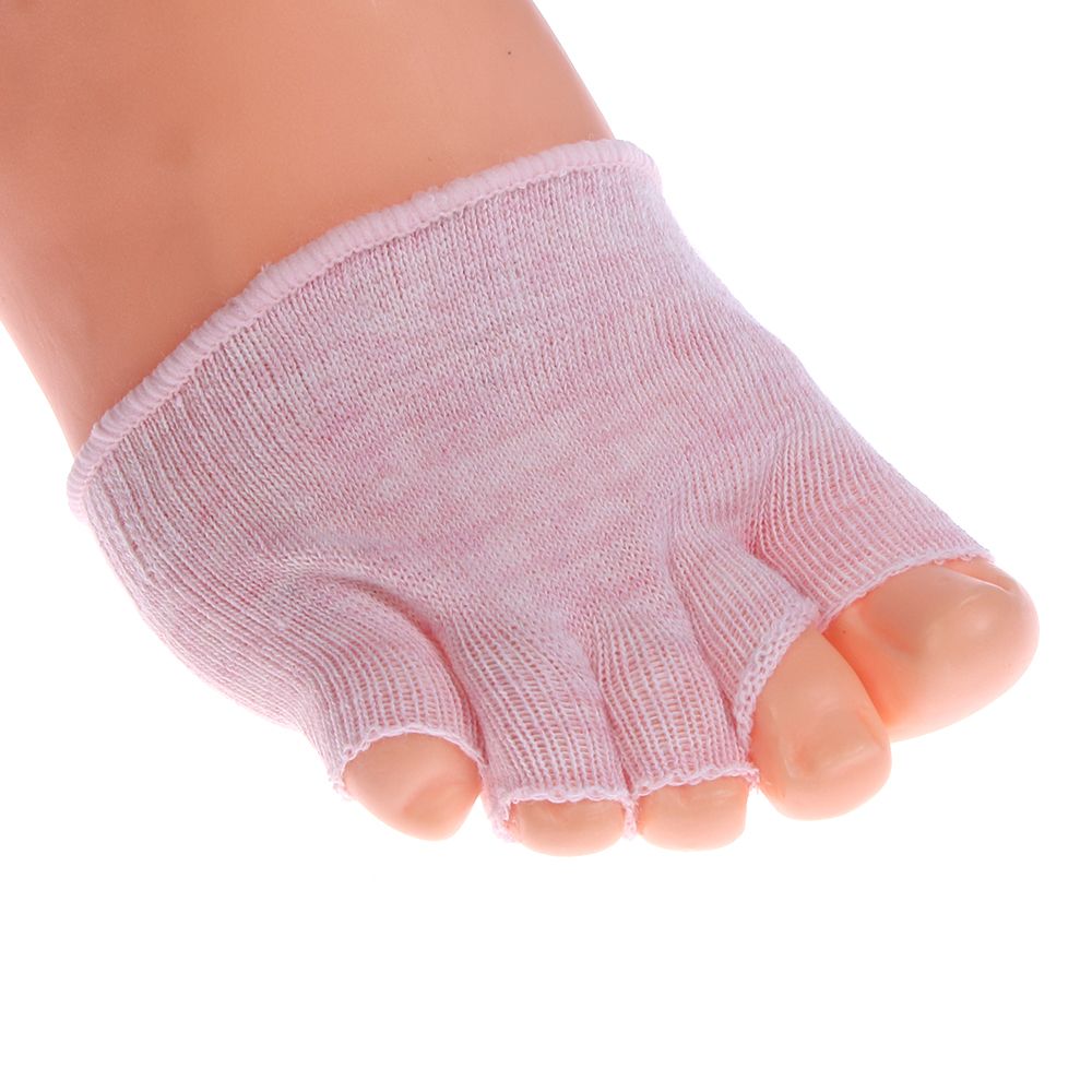 Elastisk fot tåavskiljare korrigering och avlastning gel pad hallux valgus skydd knystjusterare smärtlindring räta ut böjda tår
