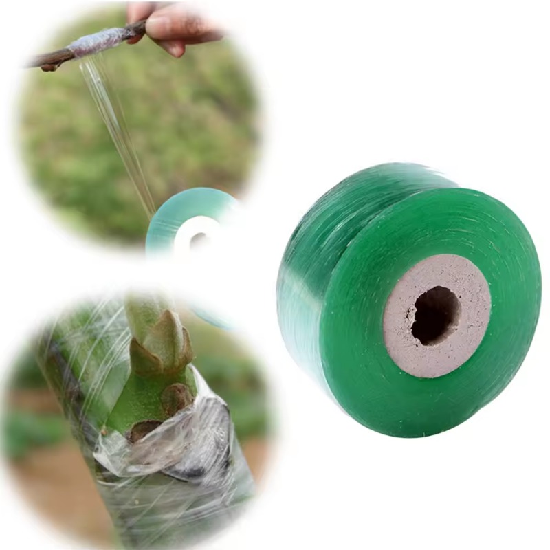 Cinta de injerto biodegradable ecológica de 100m de longitud, membrana de injerto, cinturón de unión para jardinería, dos tamaños de ancho para elegir, 1 Uds.: Oro