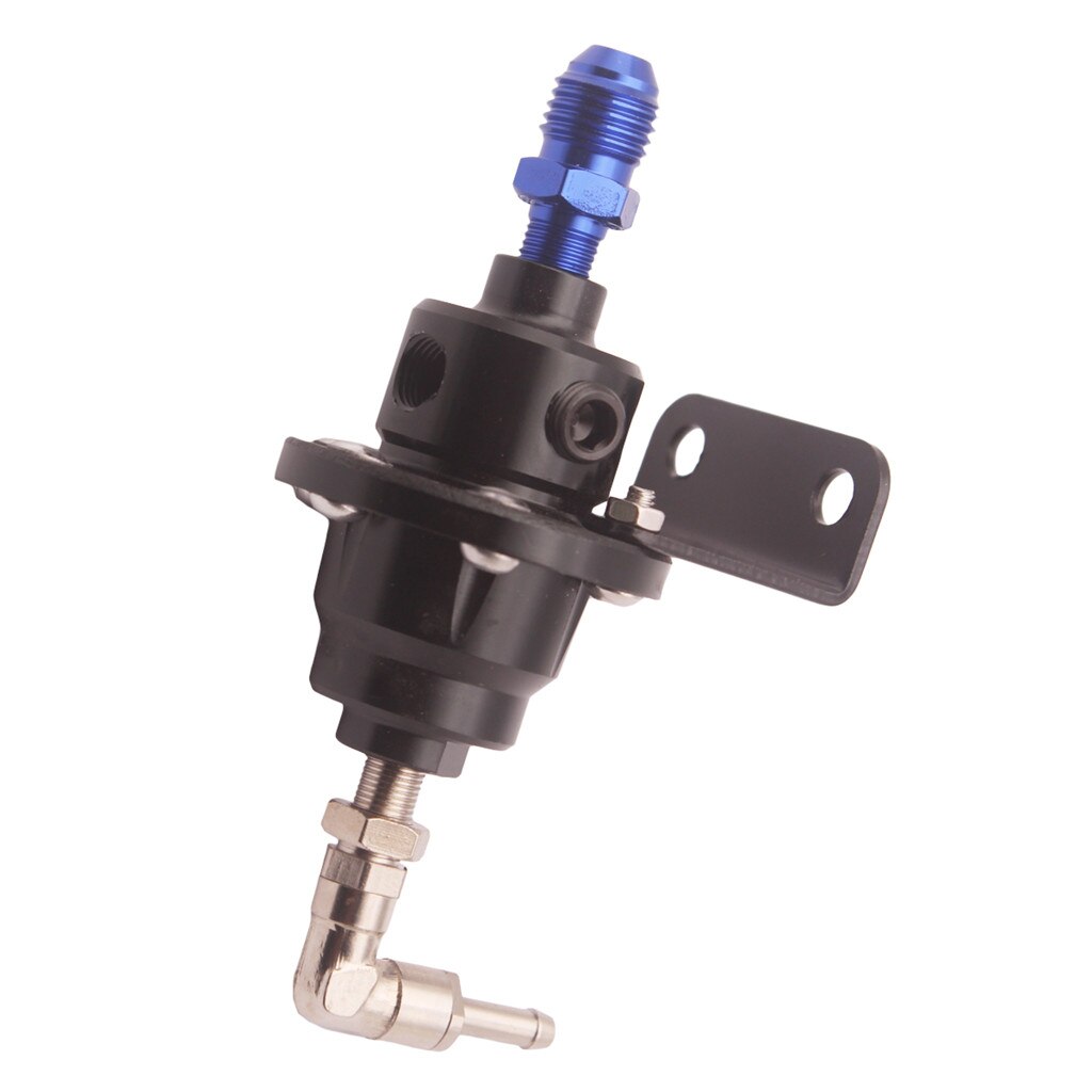 UNIVERSAL 1:1 RATIO 1-160 PSI ADJUSTABLE FUEL PRESSURE REGULATOR KIT GAUGE