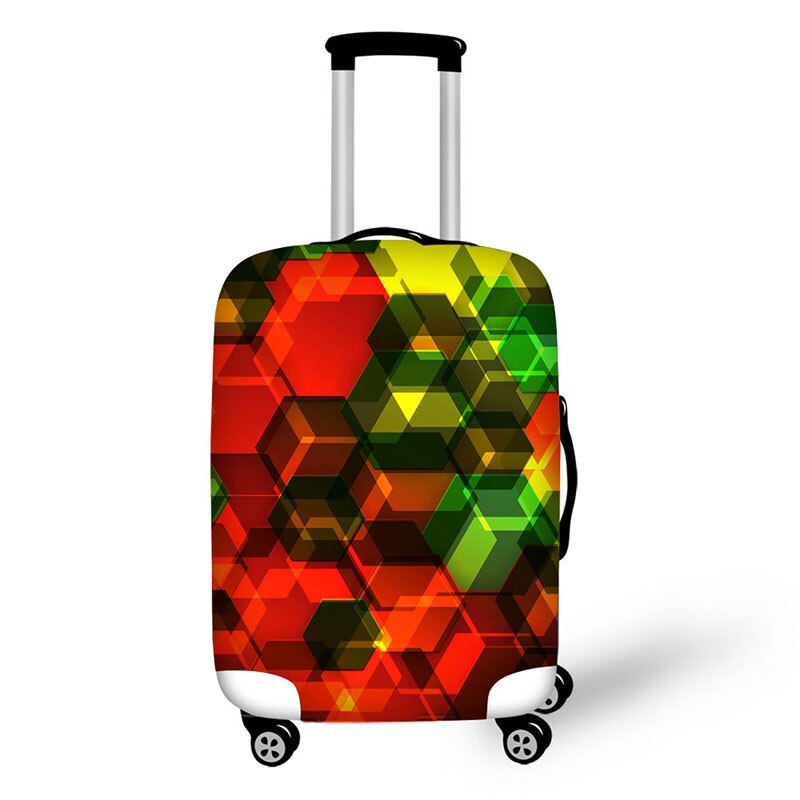 crystal luggage cover protective suitcase cover travel accessories case for suitcase housse valise capa para mala de viagem