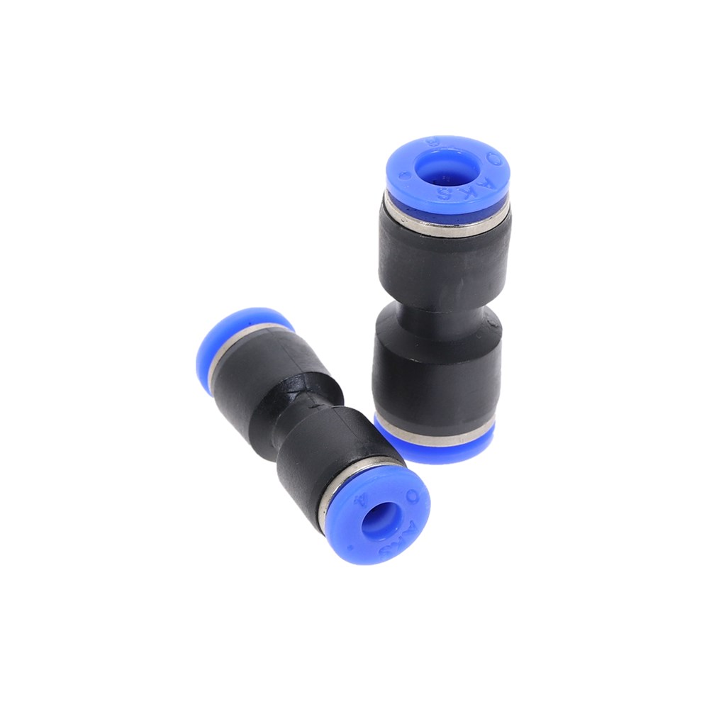 Pneumatische Fitting PU MOPS Serie 6mm 8mm bis 10mm 12mm Schlauch Anschluss Air Wasser Rohr Push-in Schlauch Schnell Couping