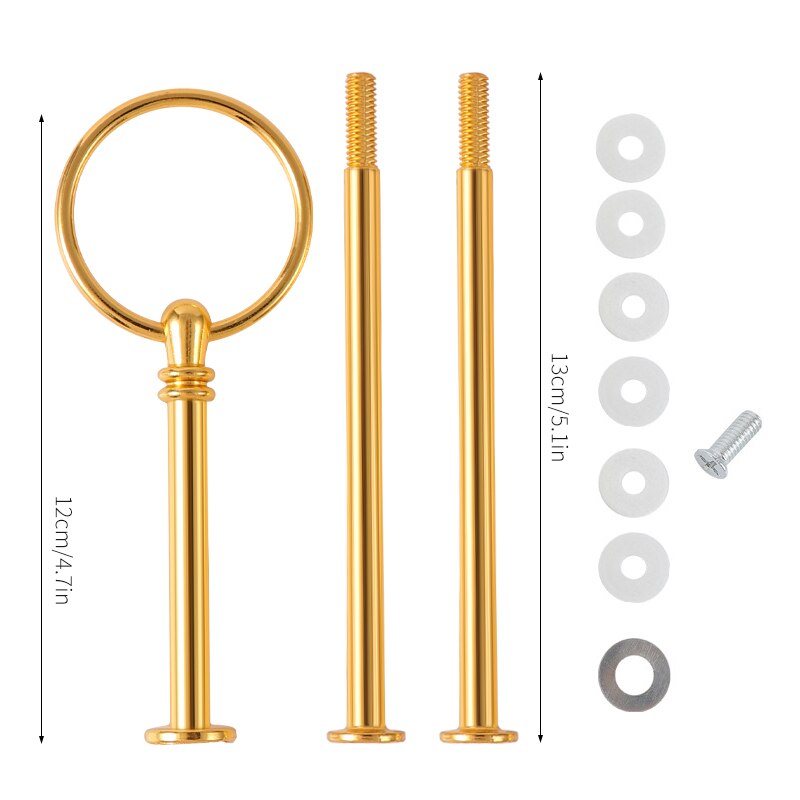 Vierkante Ronde Liefde Hartvormige Cake Drie-Layer Beugel Hars Lade Diy Siliconen Mal Coaster Epoxyhars Mal accessoires Kit: 12