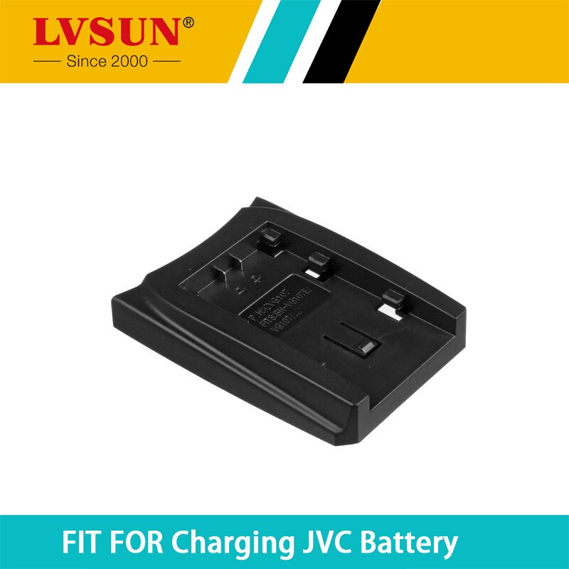 LVSUN caso piastra adattatore batteria per JVC BN-VG107 BN-VG114 BN-VG114US BN-VG114U BN-VG121U BN-VG121 di BN-VG108