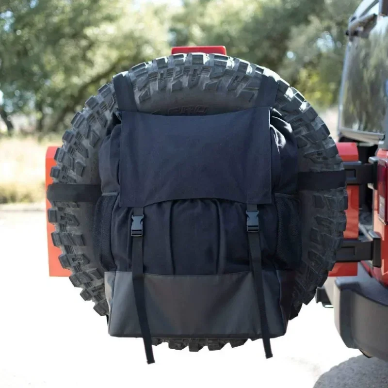 Bolsa de basura de almacenamiento de neumáticos de repuesto para coche, mochila de recuperación todoterreno, engranaje de Camping, SUV, camiones, Campers, vehículos todoterreno, remolques, bolsa de neumáticos