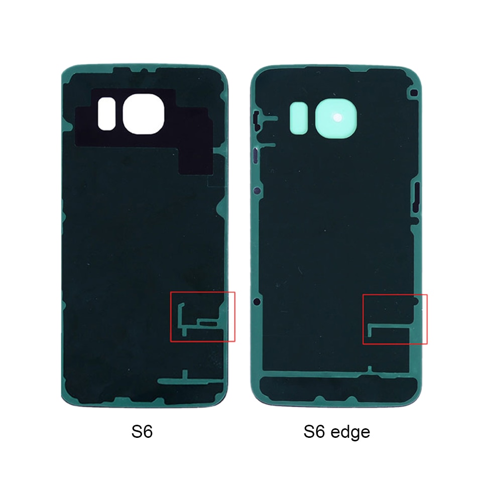 ORIGINELE Glas Cover Voor Samsung Galaxy S6 Terug Glas G920 Batterij Cover G925 G928 Behuizing S6 Rand S6 + S6Edge plus