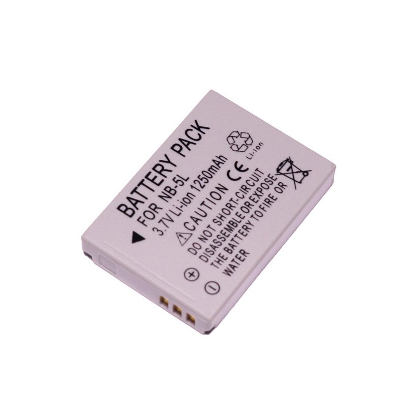 Camera Battery Pack NB-5L NB 5L NB5L Bateria For Canon SX200is SX220HS SX230HS CB-2LXE PowerShot S100 S110 SD950 SD970