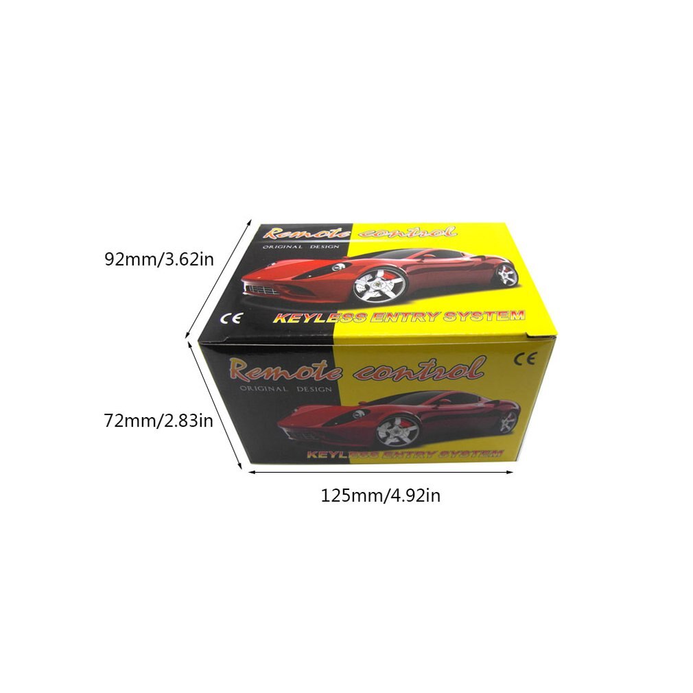 Keyless Entry Central Locking Push Button Ignition Door Lock Universal Car Alarm SmartPhone Control Car Alarm System