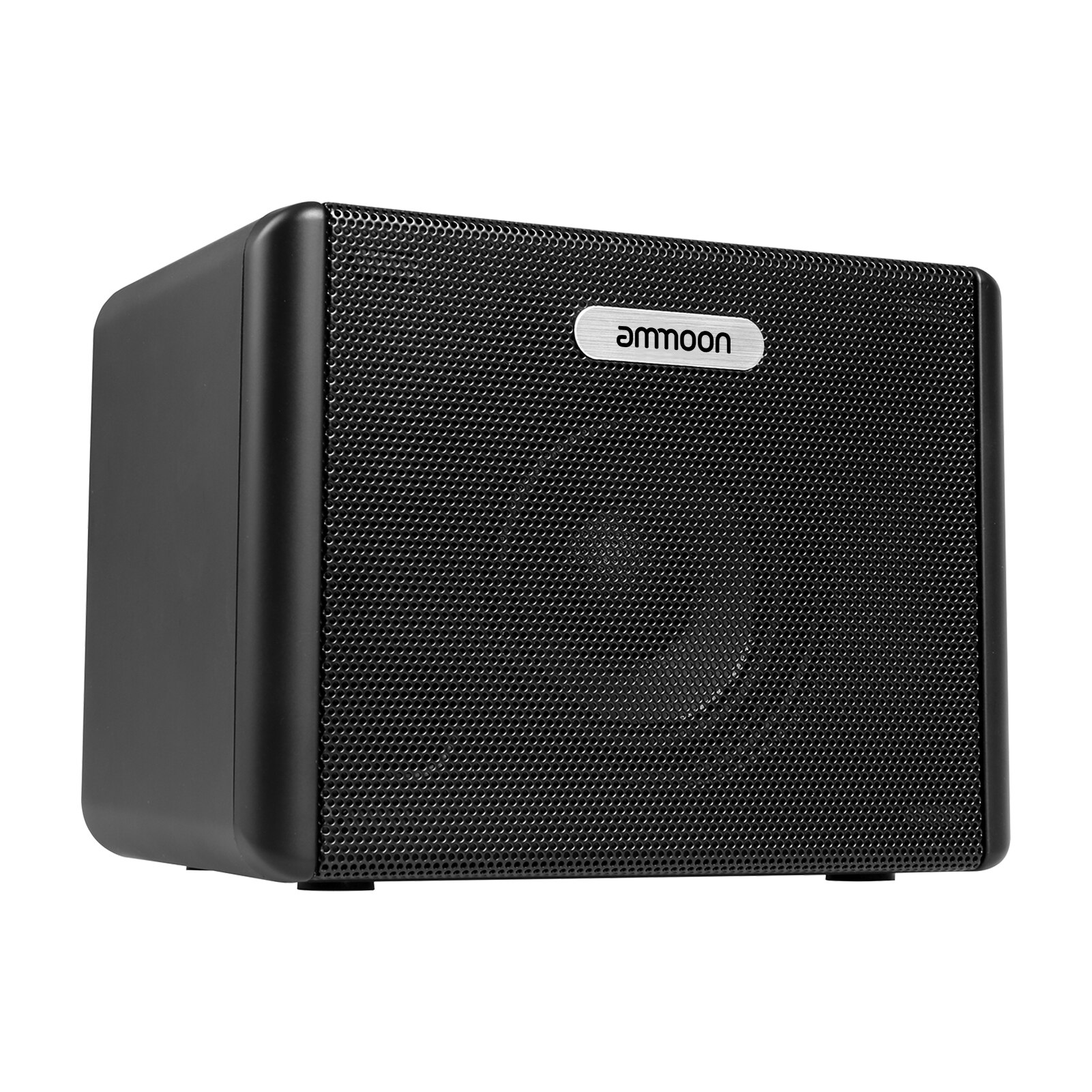 Ammoon-Amplificador de guitarra eléctrica de escritorio AM-3, amplificador de 3,2 W, efectos de retardo de distorsión integrados con salida de auriculares de 3,5mm, entrada Aux