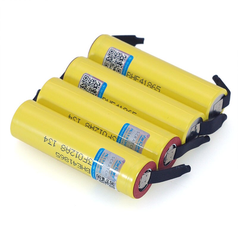 100% Originele HE4 18650 Oplaadbare Li-Ion Batterij 3.6V 2500Mah Batterij 20A 35A Ontlading + Diy nikkel Vel