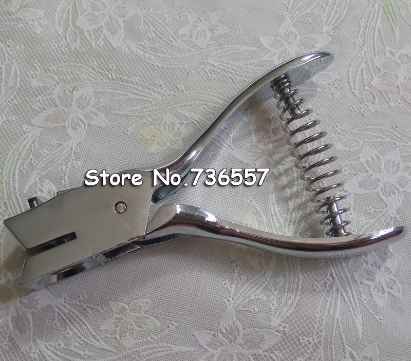 Paper PVC Credentials Hole Making Machine Punch Machine Puncher can Make 3mmx15mm Size Slotted Hole Long Life Use