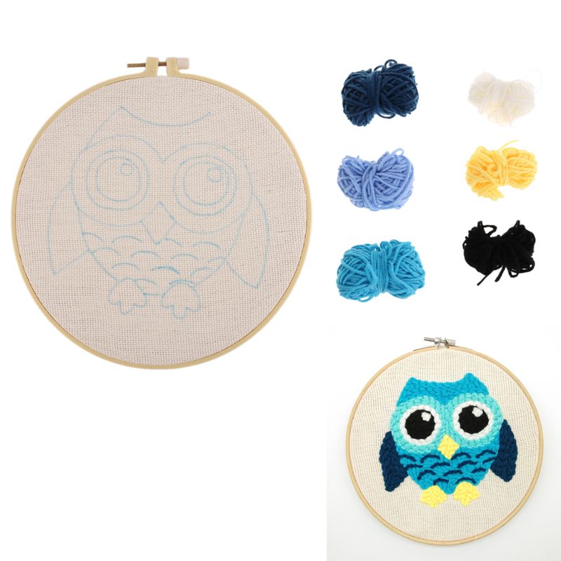 DIY Embroidery Handwork Needlework for Beginner Cross Stitch Kit Sewing Knitting: NO.14