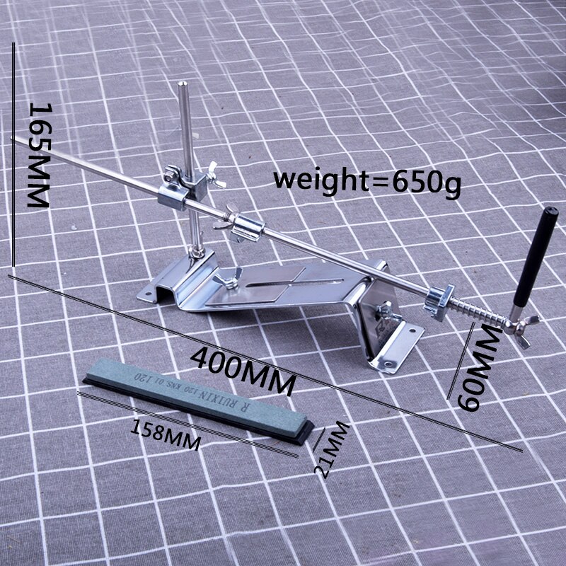 Fixed angle knife sharpener sharpening 120 3000 grit corundum diamond kitchen tools whetstone oil stone honing stones