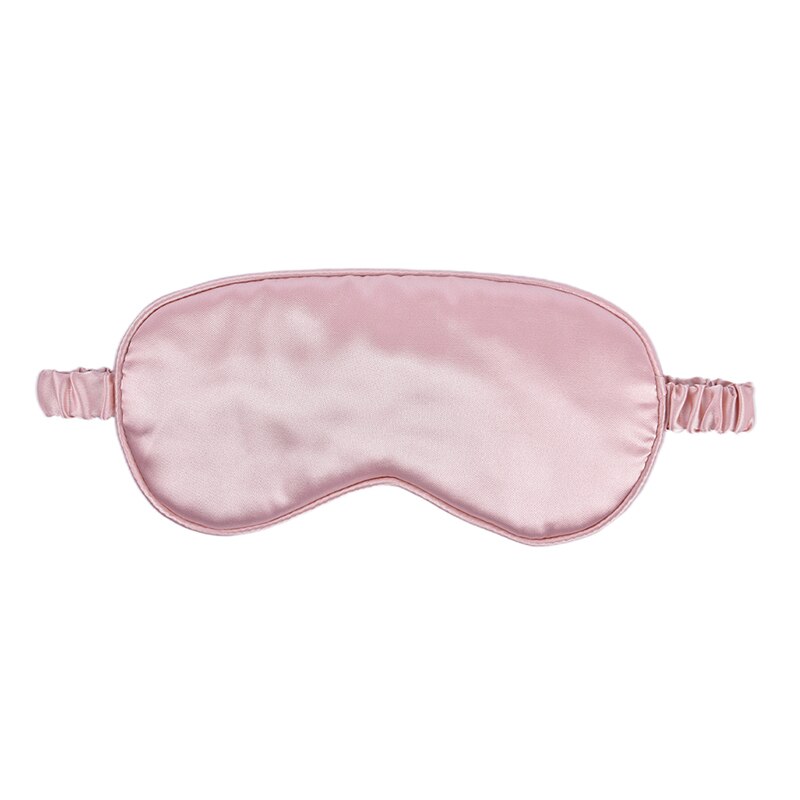 Sleep Mask Natural Sleeping Eye Mask Eyeshade Cover Shade Eye Patch 1PC: Pink