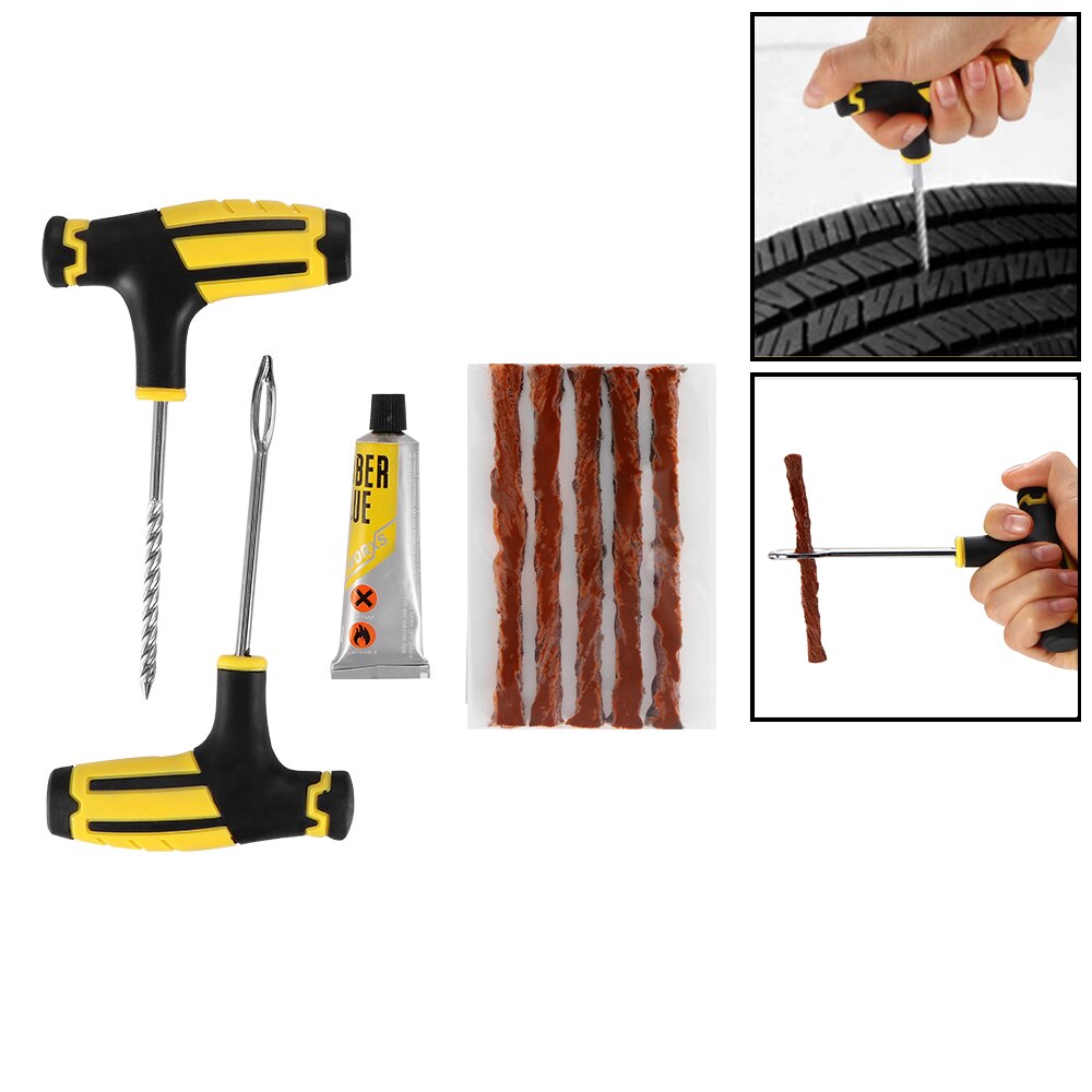 Universal Autoband Reparatie Tools Bandenreparatieset Klinknagel Tool Set Auto Fiets Tubeless Bandpunctuur Plug Garage auto Deel