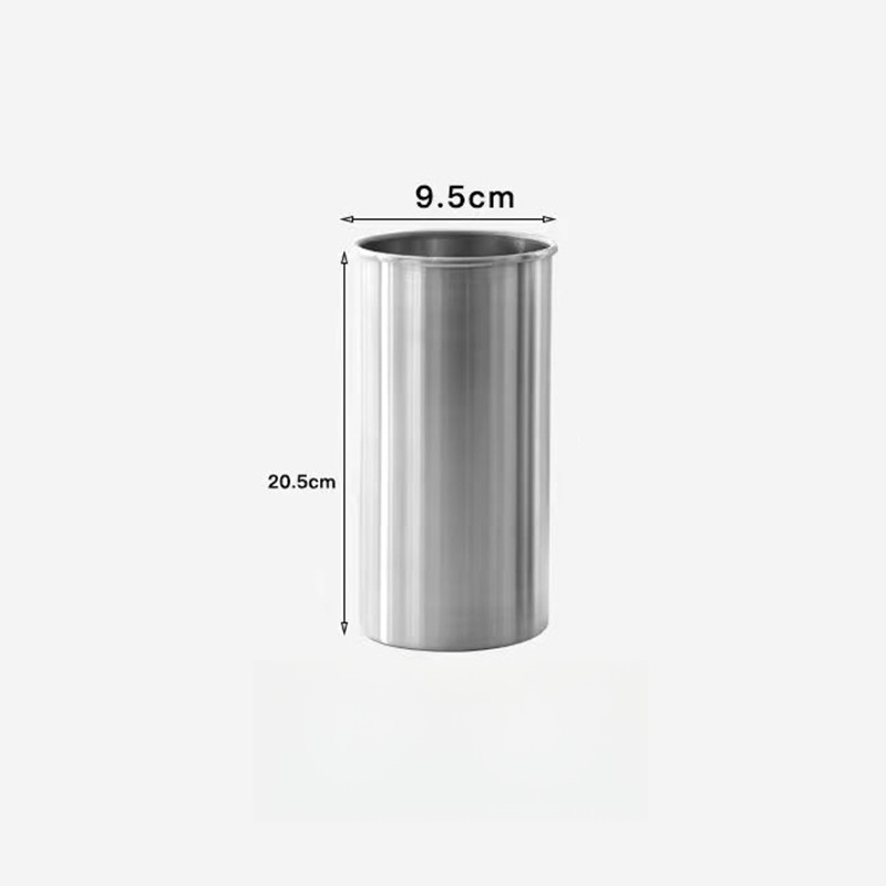 Joywood Aluminium Eimer Metall Eimer modische hoch-Ende-Blumen fass Blumen kunst Blume Erwachen Eimer Dekoration: Burgunderrot