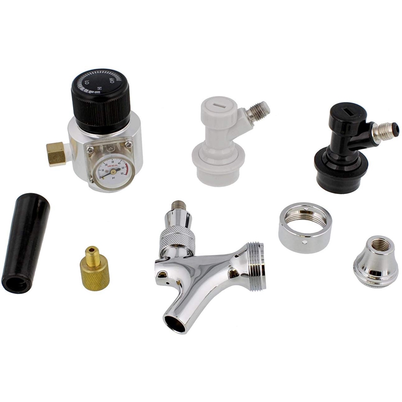 Kit de distribution de Keg Cornelius Portable | Mini régulateur de CO2 et distributeur de bière en pot, bec de Keg pour bière et Soda