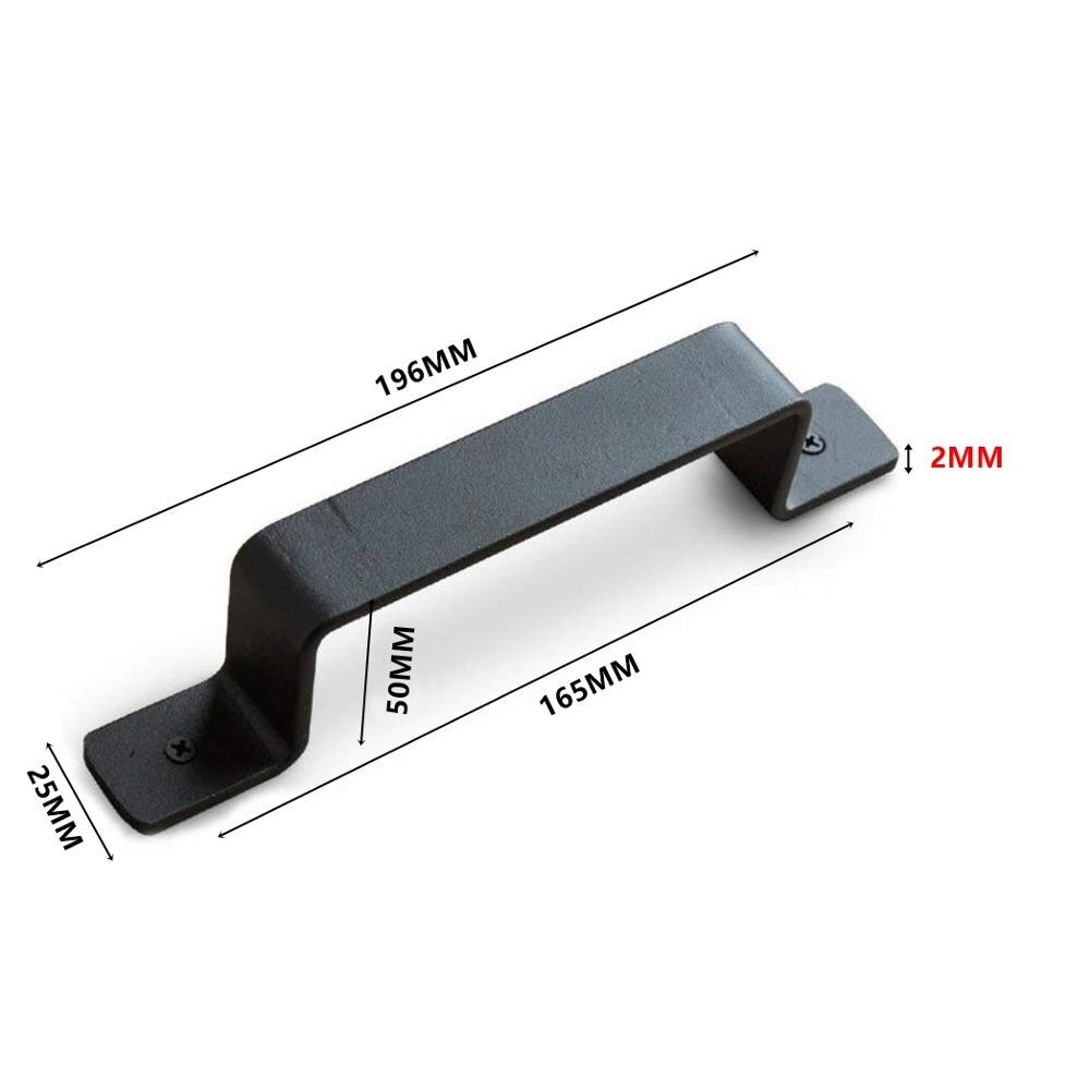 Antieke Vintage Land Schuur Schuifdeur Pull handvat voor binnendeuren: BA016-196MM