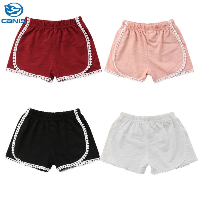 Culottes bouffantes décontractées en coton pour enfants, culottes d'été à la pour bébés garçons et filles