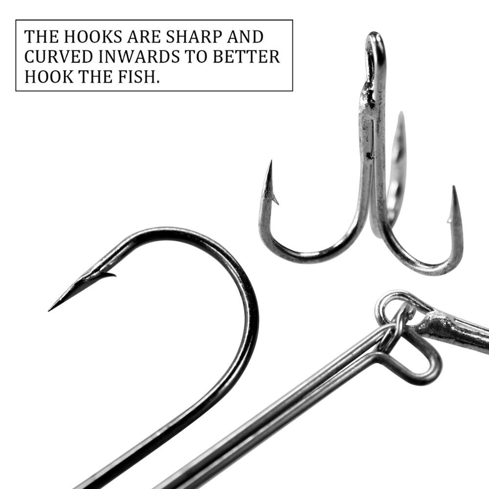 Anzuelo de pesca de plomo con púas, 1 unidad, 7g, 10g, 17g