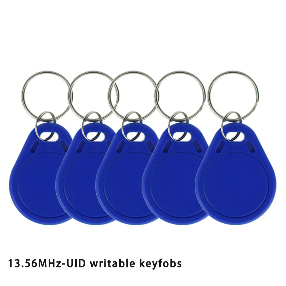 Echt 13,56 MHz UID Veränderbare Keyfobs Token MF NFC Tag Wiederbeschreibbare RFID Beschreibbare Access Control Key Verwendet Karte zu Kopieren /klon Karte
