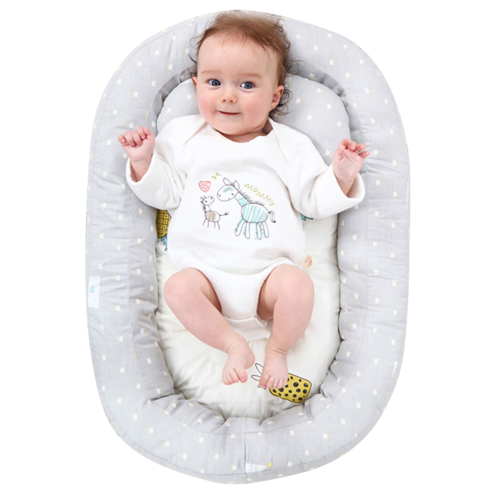 Baby Liege Tragbare Neugeborenen Krippe Weiche Atmungsaktive Kleinkind Bett Co-Schlaf Stubenwagen Matratze Für 0-1 Jahr alt babys