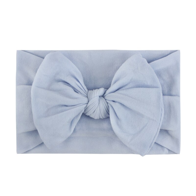 Baby Junge Mädchen Einfarbig Bowknot Stirnband Headwear Nahtlose Super Weiche Hairband Nette Haar Zubehör freundlicher Zubehör: 05