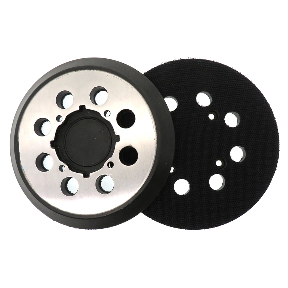 Tampons de ponçage à crochet et boucle à 8 trous, disque de ponçage de 5 pouces 125mm pour ponceuse orbitale Dewalt DWE6421 DWE6421K DWE6423
