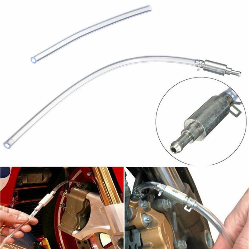 Clutch Brake Bleeder Hose One Way Valve Tube Motorcycle Car Clutch Brake Bleeder Hose One Way Valve Tube Bleeding Tool Kit
