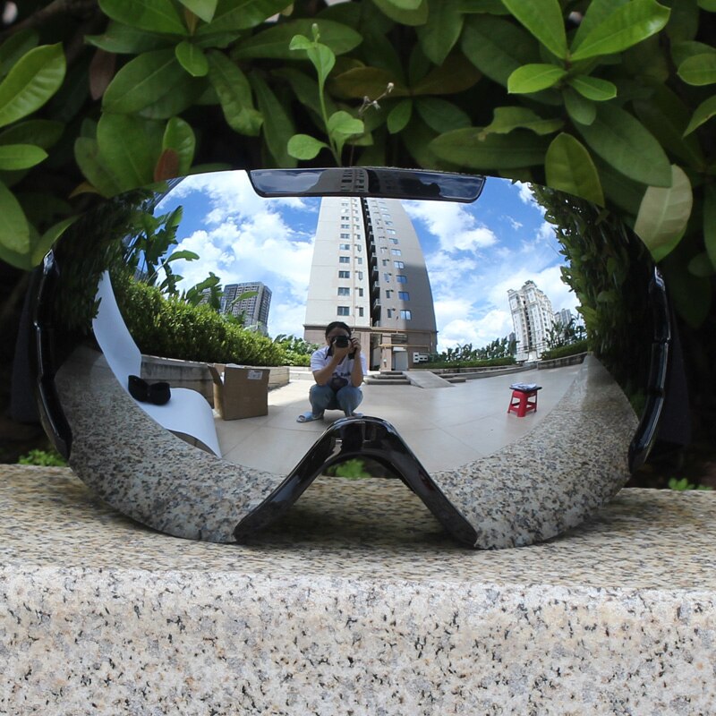 Anti-fog Double Layers Ski Goggles Lens Ski Mask Glasses Skiing Snow Snowboard Goggles Eyewear Mirror Polarize Men Women: Silver