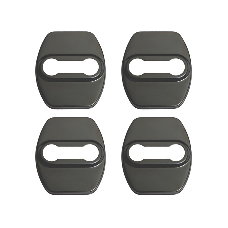 Bil styling automatisk dørlåsbeskyttelse rustfritt stål dekselveske til hyundai tucson montering av tilbehør