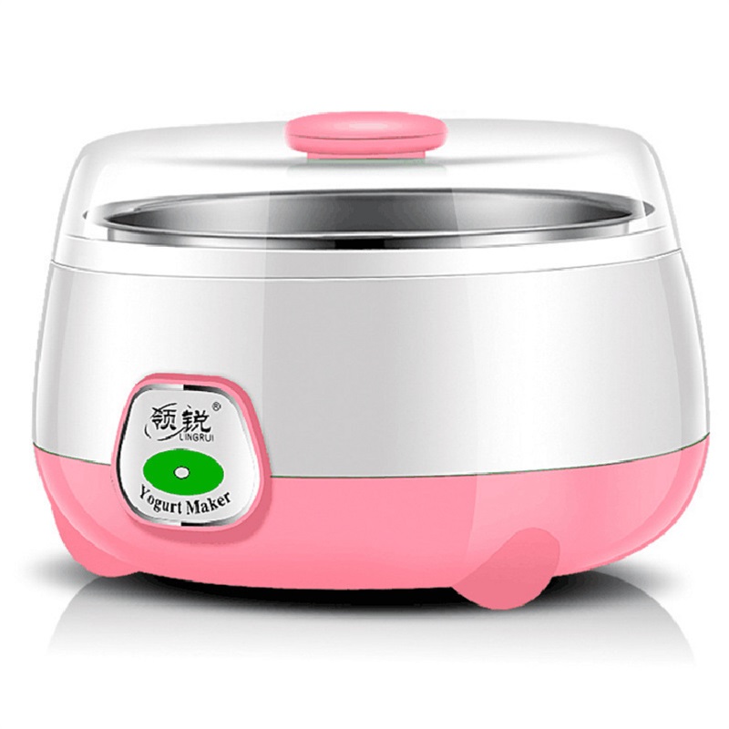 PA-12D Huishoudelijke Draagbare Modieuze Automatische Yoghurt Machine Constante Temperatuur Gisting Mini Rvs Binnentank