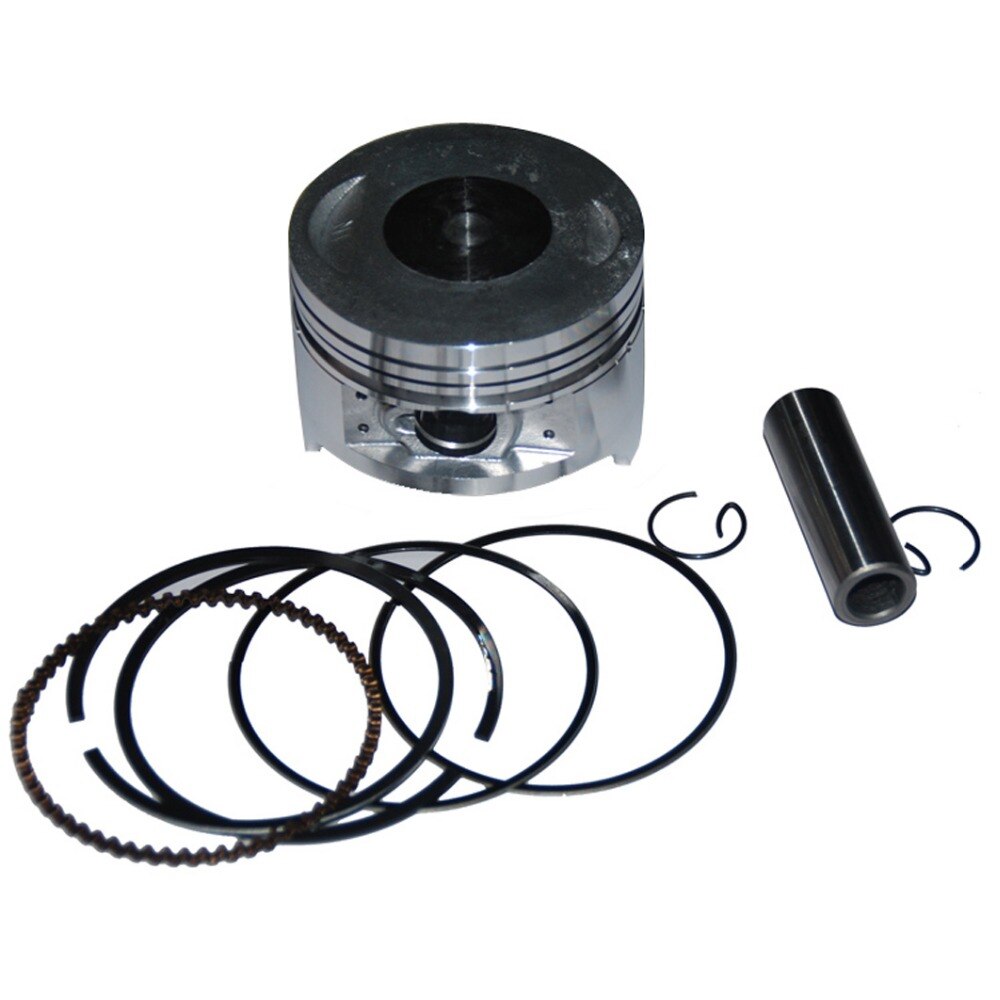 High performance CG200 Piston Kit,63.5mm Piston Set for 163ML engine,Zongshen,Loncin,Bashan CG200 Engine.