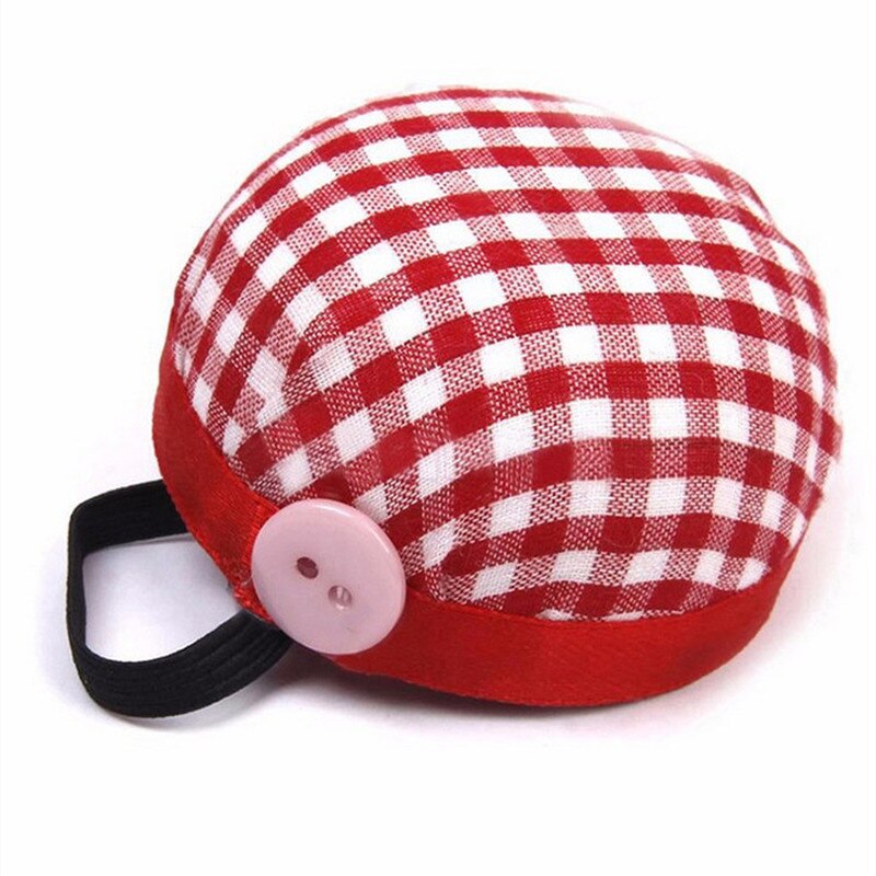 1Pc Diy Naald Pin Kussen Houder Handgemaakte Craft Tailor Handwerken Elastische Pols Band Pincushions Levert