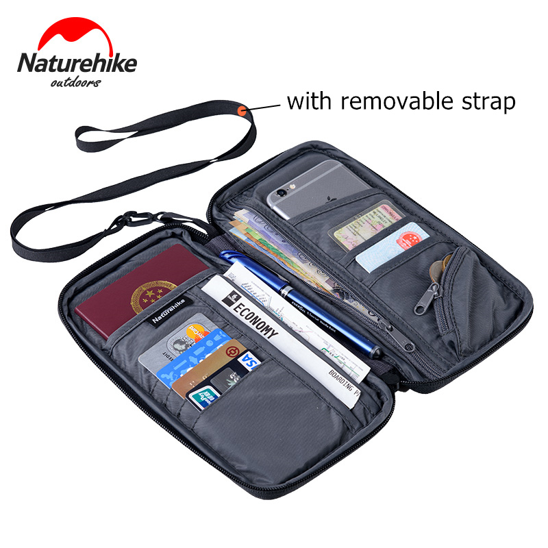 Naturehike Men Women Multiple Family Passport Holder Travel Document Wallet Waterproof Passport Wallet Passport Organizer Case