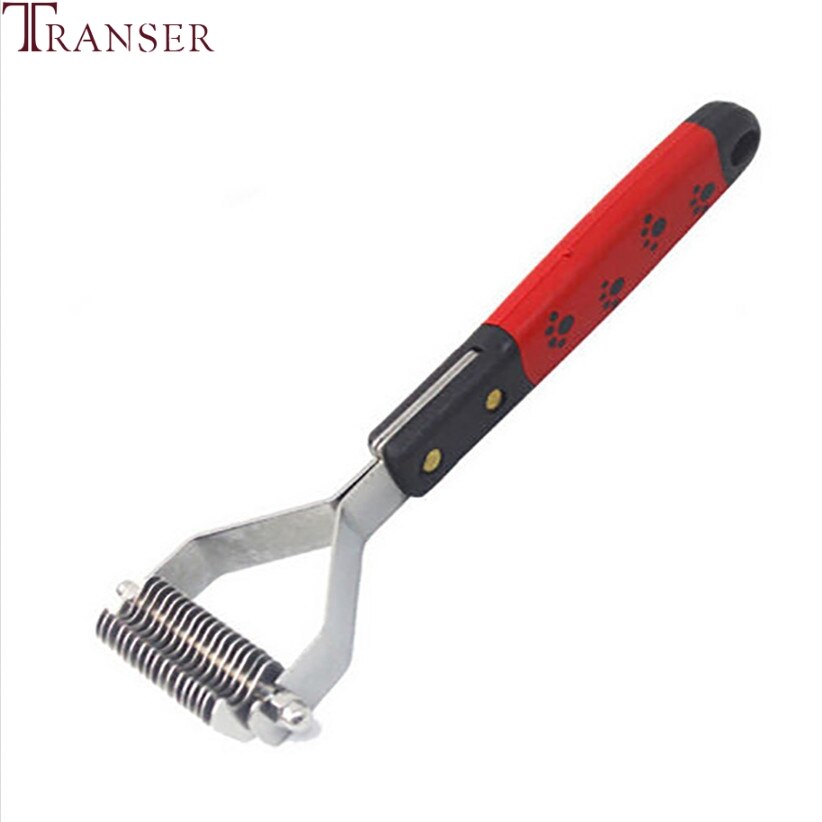 Pet Comb Cat Dog Hair Fur Shedding Trimmer Grooming Rake Brush Tool 80627