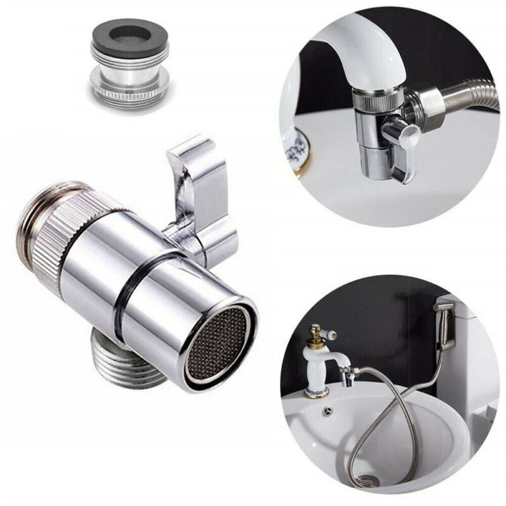 Déviateur de robinet Machine à laver | Distributeur externe d'eau, Machine à laver, tuyau de douche, adaptateur de robinet, Valve de dérivation, séparateur de robinet