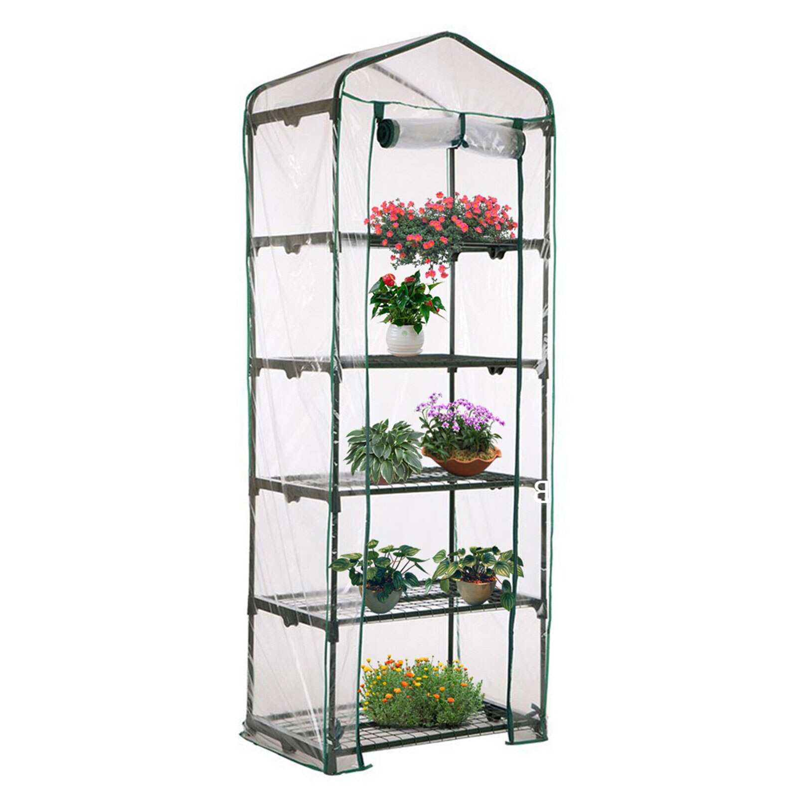 Multi-layer PVC Large-capacity Garden Greenhouse Plant Heat Preservation And Moisturizing Greenhouse Shed A For Mother