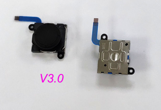 10Pcs Vervanging 3D Analoge Joystick Thumb Stick Joystick Sensor Module Voor Nintend Schakelaar Ns Controller: 10pcs blue v3.0