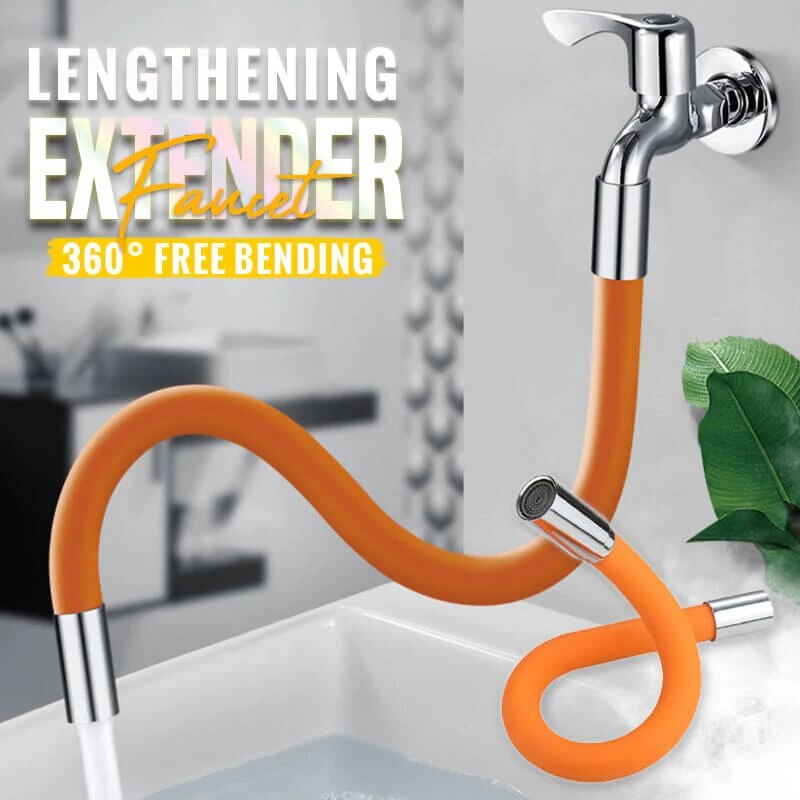 Extension universelle pour robinet de cuisine, Tube extensible rotatif à 360 °, tête d&#39;éclaboussure, lavage