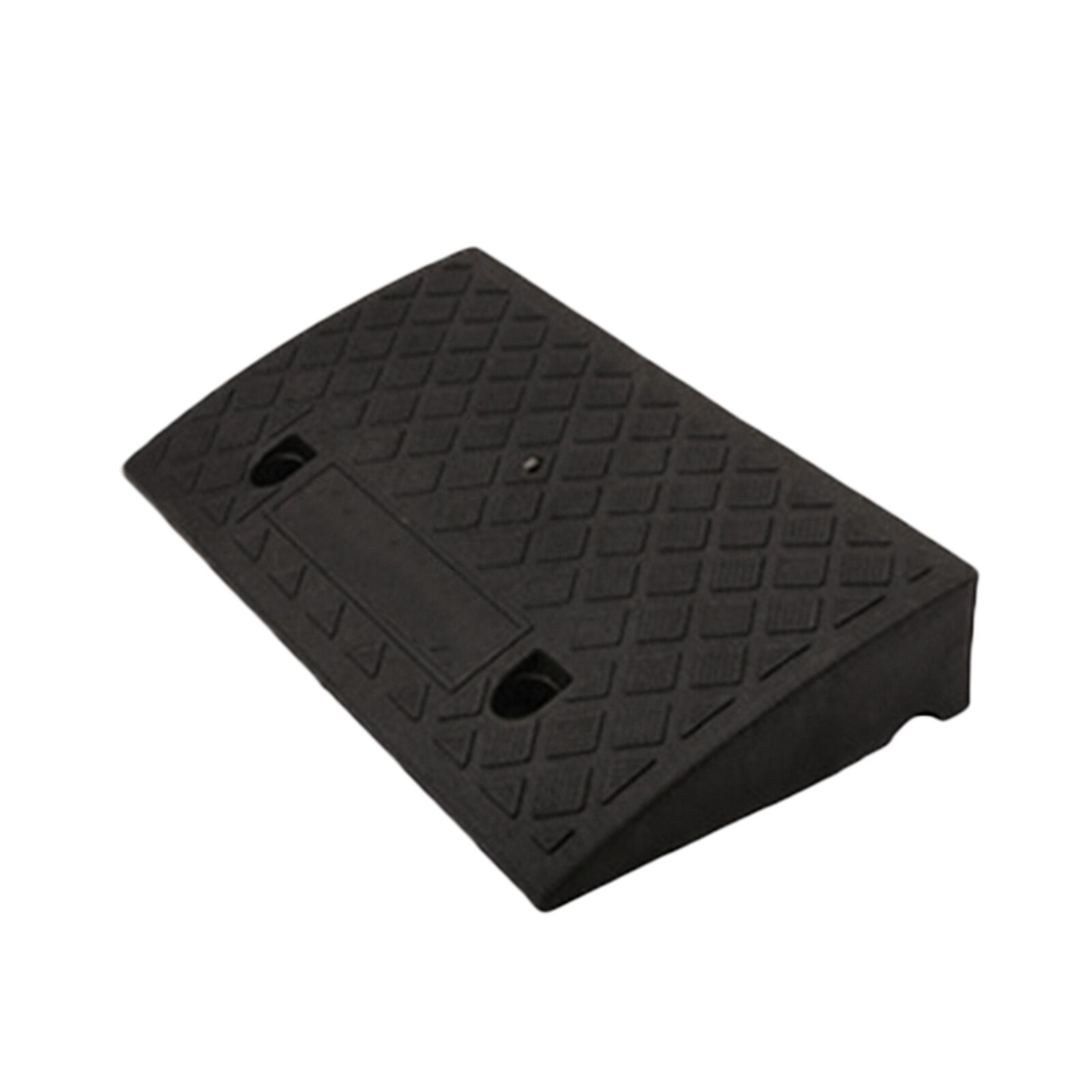 Rampas de Curb portátiles para coche, remolque, camión, motocicleta, silla de ruedas, pendiente de plástico resistente, 1 ud.