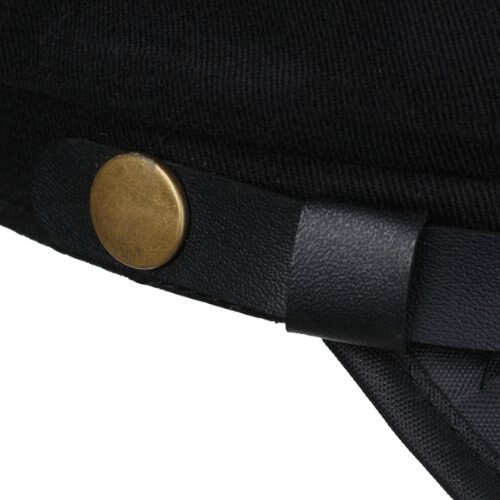 Kapitän Seemann Marine Kappe Baumwolle Farbe Schwarz Männer Neue