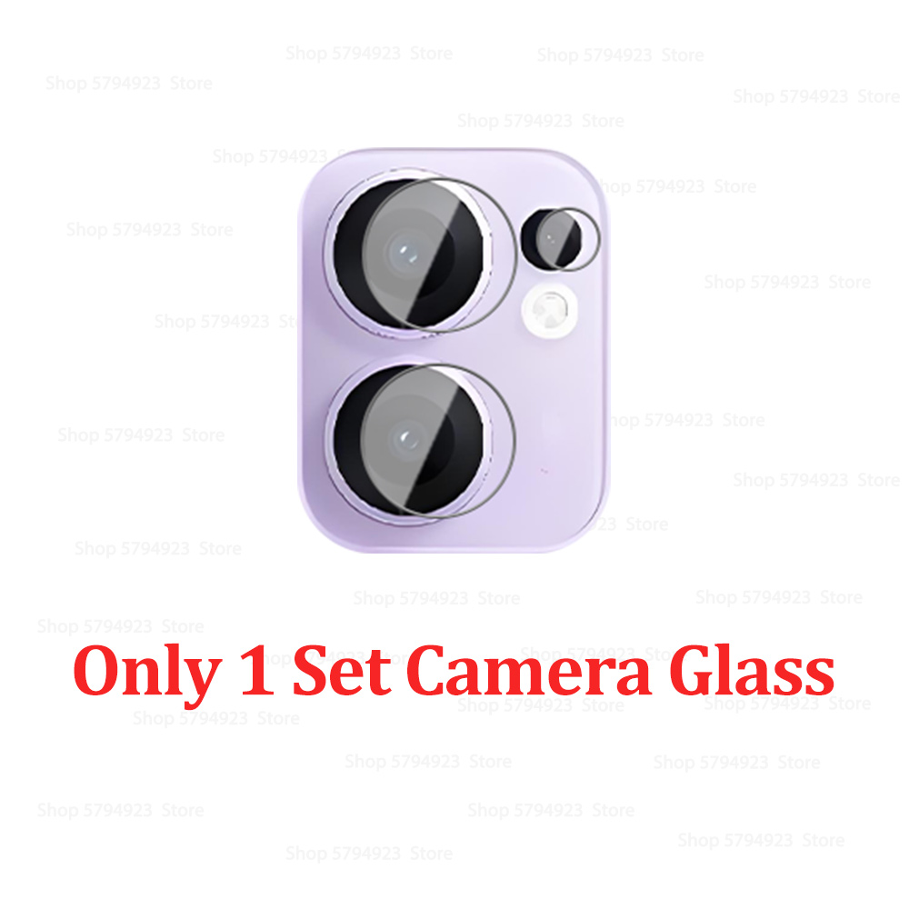 8in1 For Oppo Reno13 F 4G/5G Camera Glass Tempered Film For oppo Reno13F Reno 13 F FS Reno13 F F13 HD Screen Protector Lens Film: Glazed / bundle 18