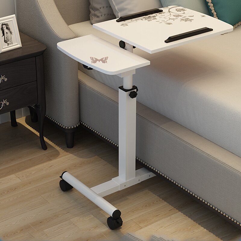 Foldable Computer Table for Bed Portable Rotate Laptop Desk Table Can be Lifted Standing Desk Home Furniture