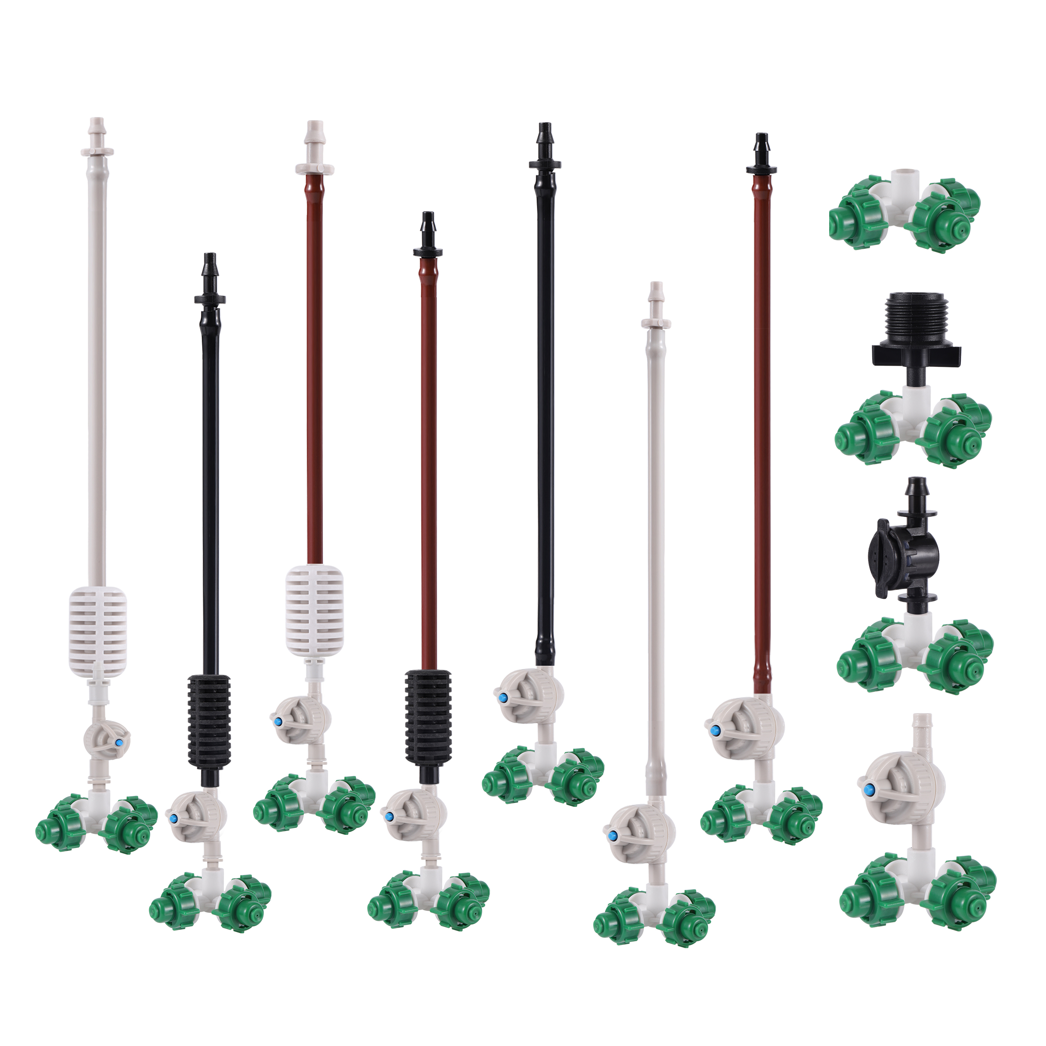 Plante plen dyse hage kryss forstøvningsdyse drivhus sprinkler hengende vanning luftfukting forstøvningsdyse